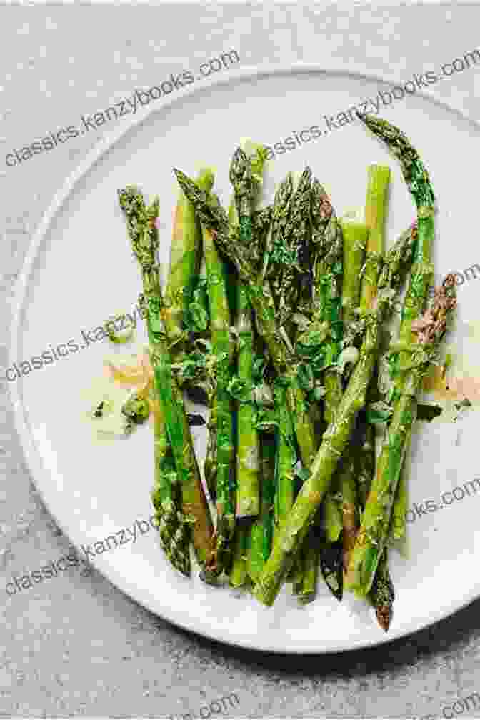 A Plate Of Vibrant Green Asparagus, Lightly Grilled And Drizzled With A Tangy Lemon Herb Vinaigrette Christina S Cookbook: Recipes And Stories From A Northwest Island Kitchen