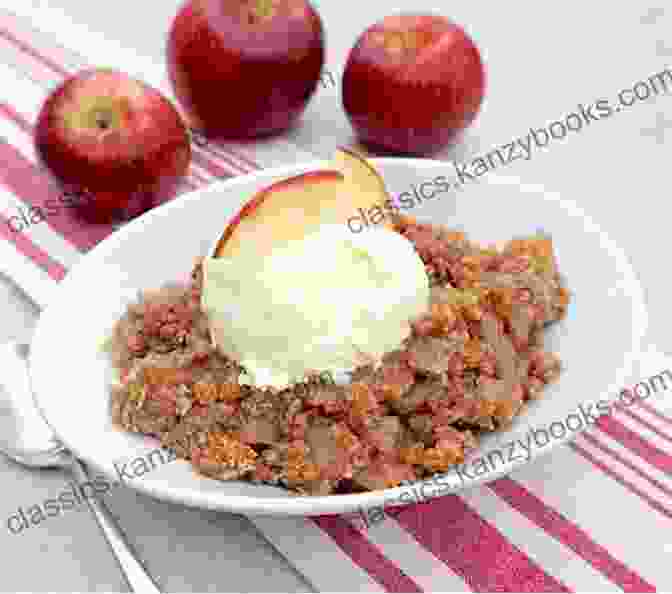 A Warm And Inviting Apple Crumble, Its Golden Brown Crust And Bubbling Filling Promising A Burst Of Fall Flavors. A Classic Based Around North American Fall Season Meals: Enjoy This Easy To Follow Collection Of Fall Season Classic North American Recipes