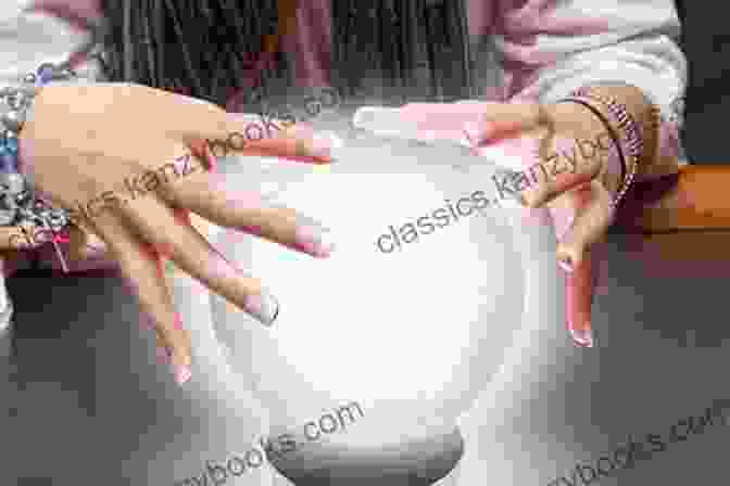 An Image Of A Palm Reader Looking Into A Crystal Ball, Predicting The Future A Little Bit Of Palmistry: An To Palm Reading (Little Bit 16)