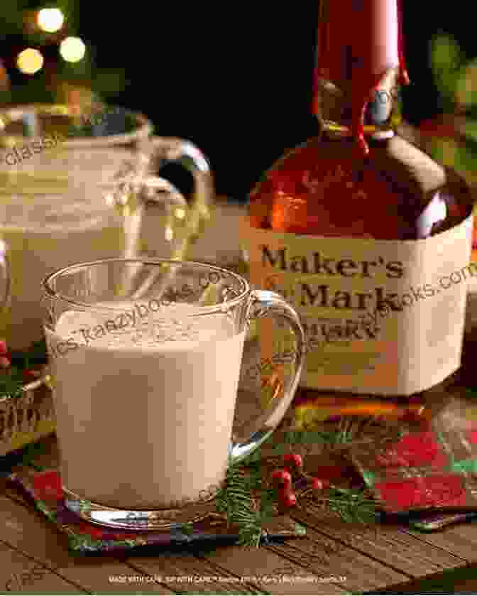 Variety Of Christmas Beverages, Including Mulled Wine, Eggnog, And Apple Cider 50 States 50 Christmas Dishes From Across America: Delicious Christmas Recipes For A Festive Feast